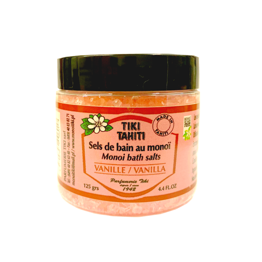 Sare de baie TIKI Tahiti Vanilla cu Monoi